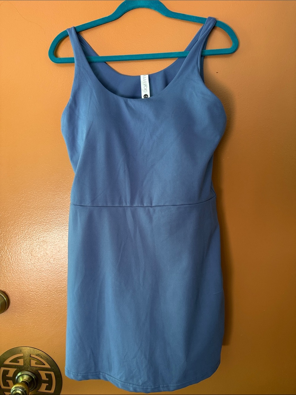 W Butter Soft Athletic Athleisure Dress with built in bra and shorts